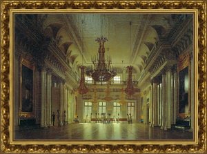 Фельдмаршальский зал Зимнего дворца. 1838