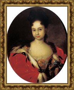 Портрет цесаревны Анны Петровны. Не позднее 1716