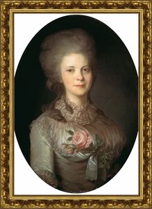 Портрет Варвары Николаевны Суровцевой. 1780-е