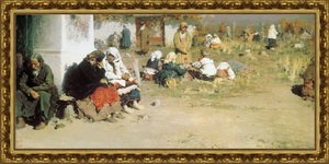 Радоница (Перед обедней). 1892