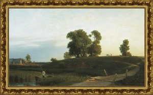 Вид на Лахту в окрестностях Петербурга. 1850