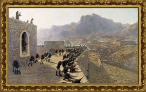 Отбитие штурма крепости Баязет 8 июня 1877 года. 1891