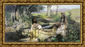 Христос и самарянка. 1890