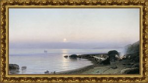 На берегу моря. 1882