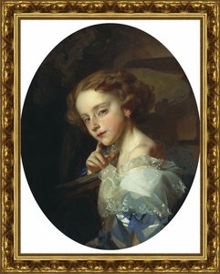 Портрет девочки. 1852