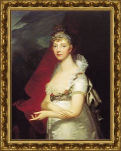 Портрет императрицы Елизаветы Алексеевны. 1807