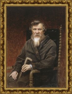Портрет историка Михаила Петровича Погодина. 1872