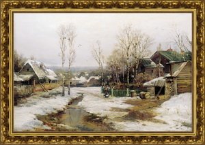 Весной в окрестностях Петербурга. 1896