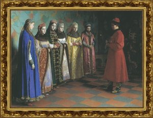 Выбор невесты царём Алексеем Михайловичем. 1882