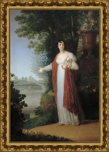 Портрет Дарьи Алексеевны Державиной. 1813