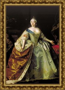 Портрет императрицы Елизаветы Петровны. 1750