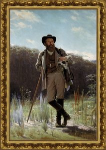 Портрет художника Ивана Ивановича Шишкина. 1873