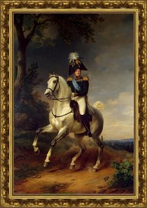 Портрет Александра I верхом. 1837
