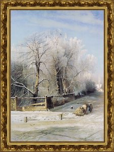 Зимний пейзаж. 1873