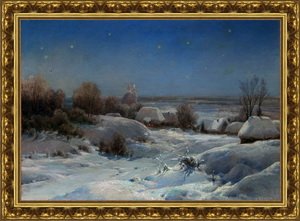 Украинская ночь. Зима. 1898