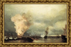 Морское сражение при Выборге 29 июня 1790 года. 1846