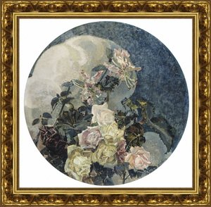 Розы и орхидеи. 1894