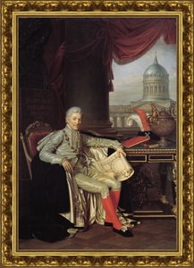 Портрет действительного тайного советника президента Академии художеств графа А.С.Строганова. 1814